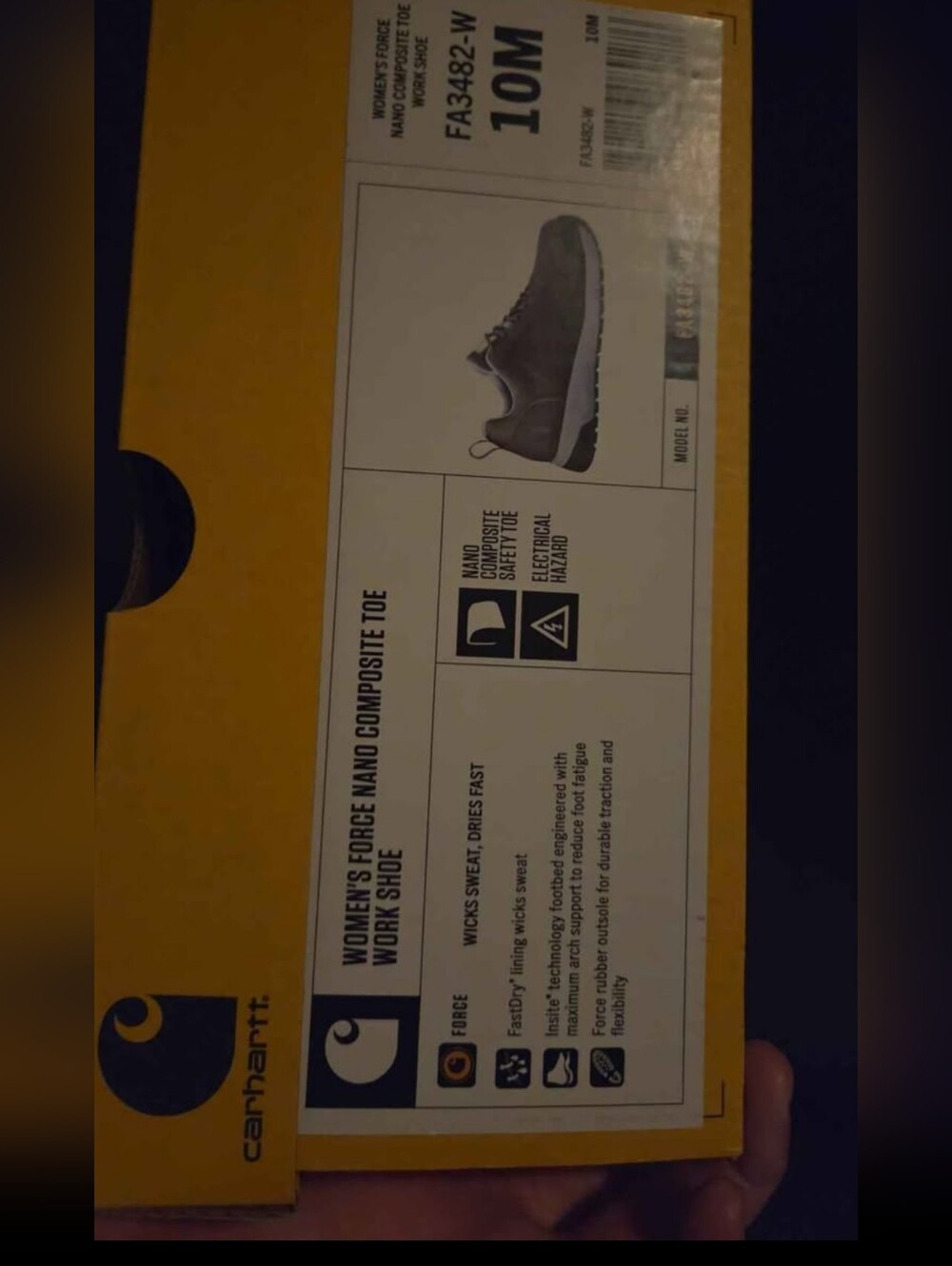 Gender Neutral Composite-Toed Shoes